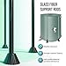 Collapsible Rain Barrel Water Collection System - 53 Gallon Portable Water Storage Tank,Foldable Rainwater Collect System Downspout, Water Catcher Container with Filter, Spigots＆Overflow Kit