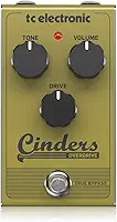 TC Electronic CINDERS OVERDRIVE Pedal para guitarra/baixo