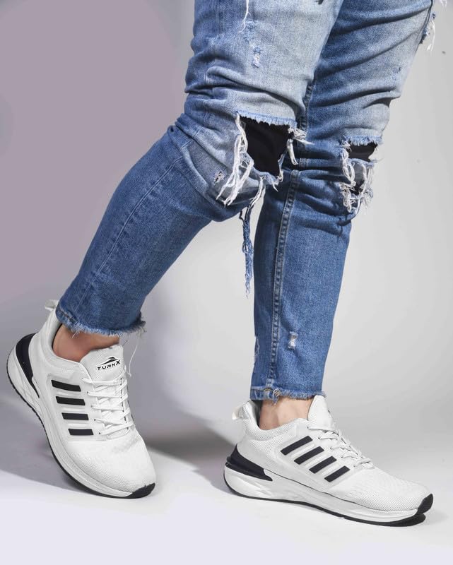 Image of TURNX Virtus Men's Shoes for Running,Walking,Training,Gym,Jogging,Sneaker,Athletic,Laceup,Flexible,Lightweight,Dailyuse,Sports,Casual,ExtraSoft,Fitness,Comfortable Men Shoe Fashionable.