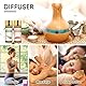 Migcaput Diffuser Ätherische Öle, 12X5ml Aroma Diffuser Öl,100% Naturrein Essential Oils, Duftöle für Diffuser Luftbefeuchter Kerzen Aromatherapie - Teebaumöl, Lavendelöl, Pfefferminzöl