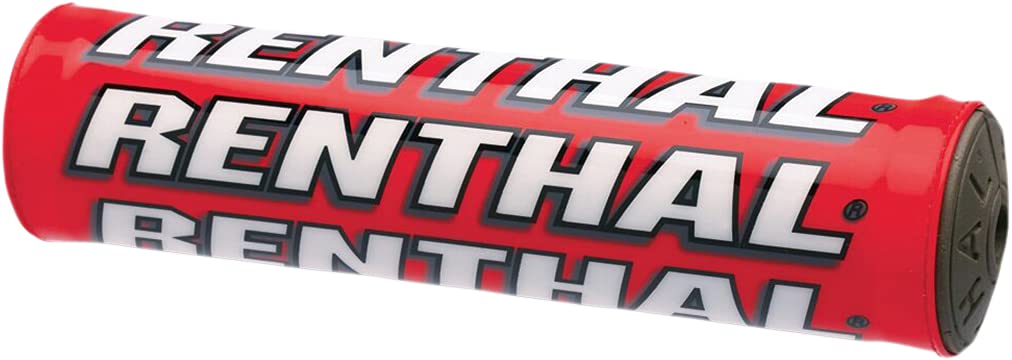 Renthal P300 Black, Red, White/Grey Foam Mini SX 8.5-inch Bar Pad