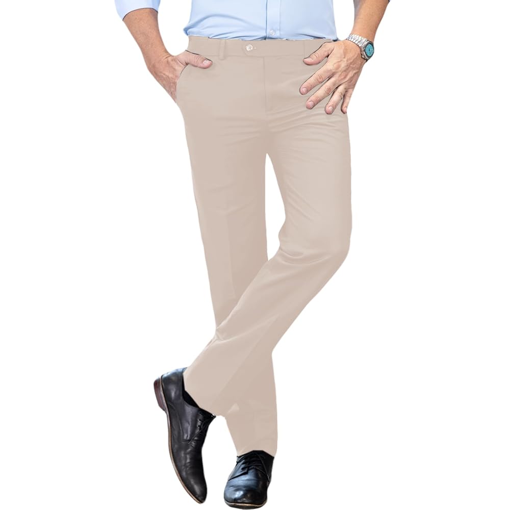 ☆L'Appartement☆ GENTLEMAN PANTS 38 SYNERGY MENS TAILORED DRESS PANT | Edwards Garment