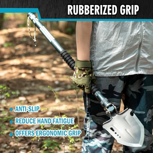 ZENHOSIT-Survival-Shovel-with-Axe-Camping-Gear-Folding-Shovel-Tactical-Hatchet-with-197-393inch-Lengthened-Handle-24-in-1-Survival-Tool-Kit-for-Outdoor-Camping-Fishing-Hiking