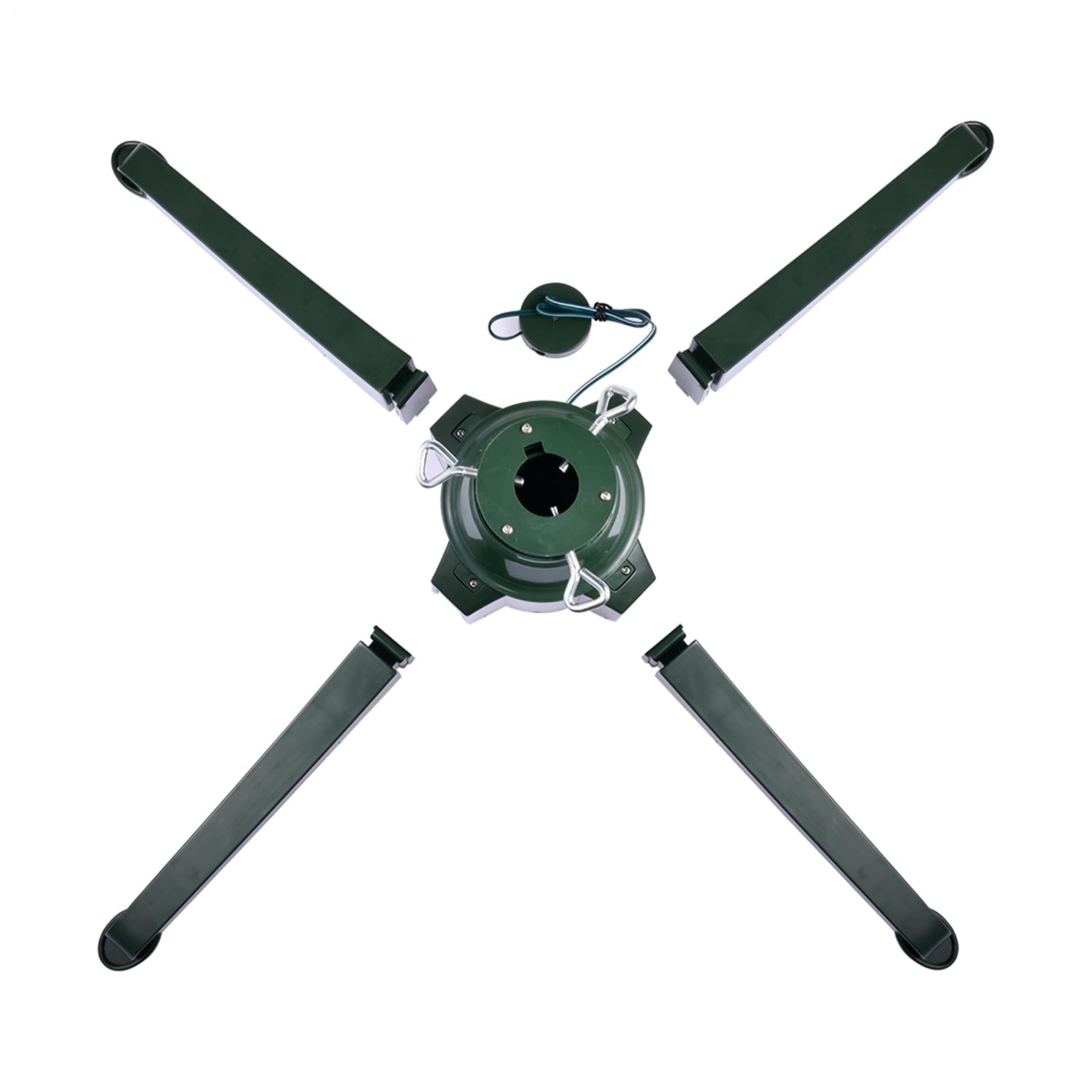 Soporte Giratorio Para Árbol De Navidad - Base Eléctrica Recargable De