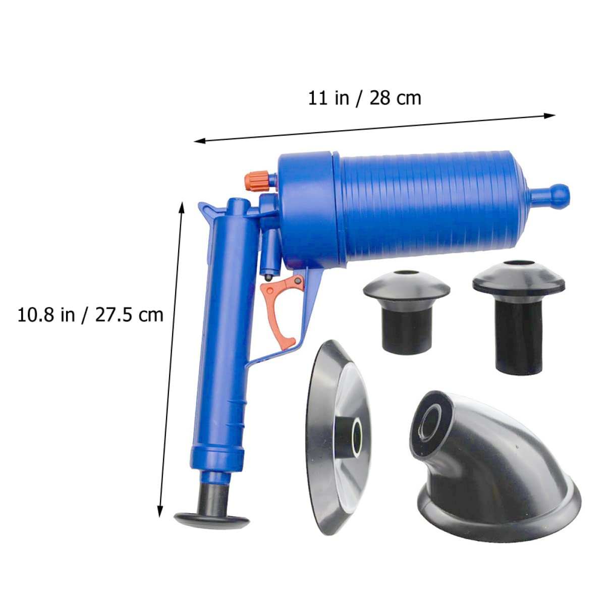 ERINGOGO Déboucheur de Canalisation Wc à Piston, Pression D’air Puissante, 1 Set, Ventouses de Tailles Différentes, pour Toilettes et Évier, Maison