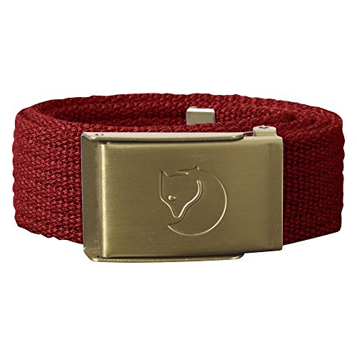 Fjällräven Kinder Gürtel Canvas Brass, Lava, One size, F77314-335