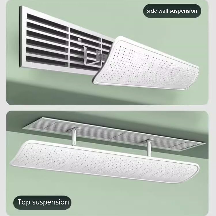 Parabrezza Regolabile per condizionatori d'Aria a Parete e a Sospensione Superiore - Controllo direzionale del Flusso d'Aria per Un Comfort e un'efficienza migliorati.