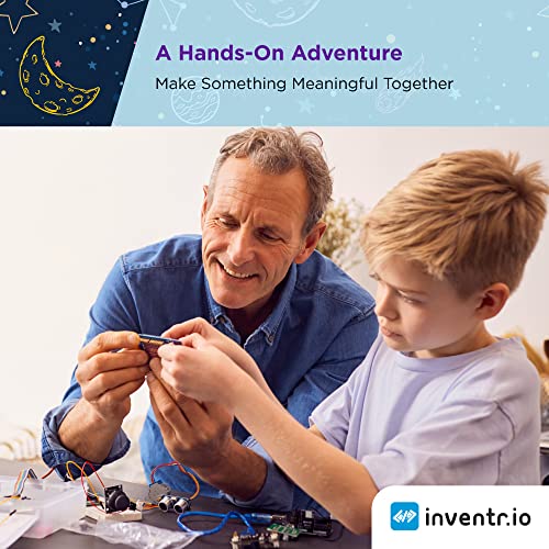Adventure Kit: 30 Days Lost in Space | Premium STEM Coding Course for Adults & Teens | Robotics & Engineering Projects with Expert Teachers | Arduino IDE Compatible Kit - Image 7