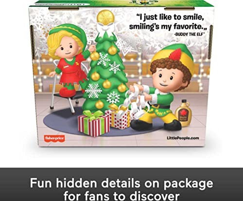 Little People Collector Elf Movie Special Edition Figure Set In Christmas Display Gift Box For Adults & Fans #TOP5