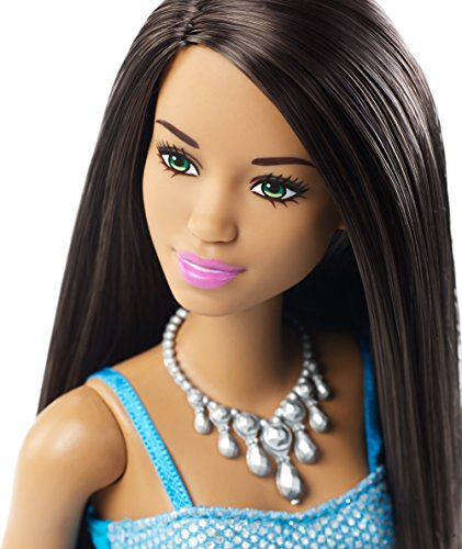 Muñeca Barbie African American Glitz miniatura 2