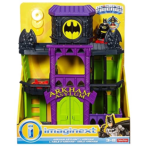 Imaginext Dc Superfriends - Asilo Arkham - Fdx24