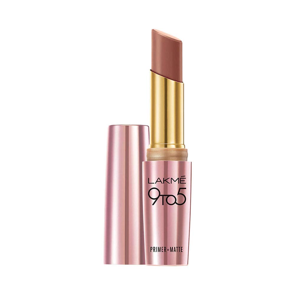 Lakme 9 to 5 Primer + Matte Lip Color, MB1 Coffee Command, 3.6 g-image-13