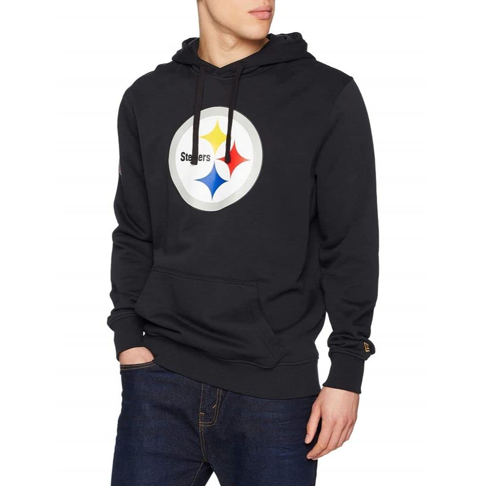 New Era Ne92160fa14 Team Logo Po Pittsburgh Steelers Hoodie Homme