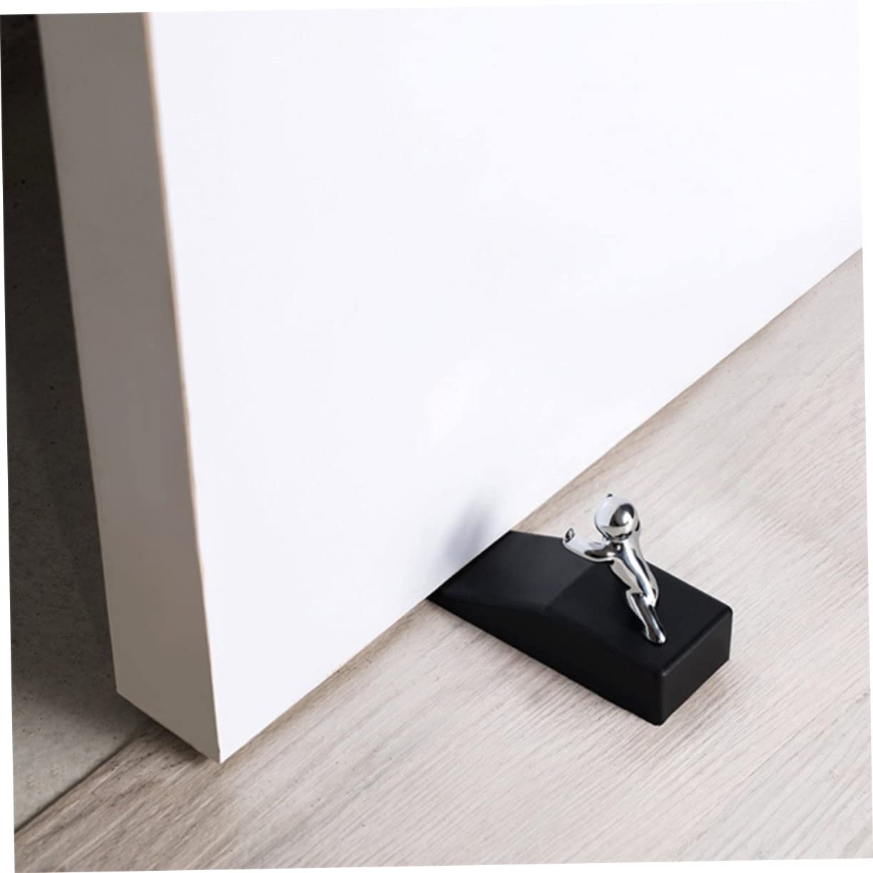 NUOBESTY 2 Piezas Tope De Puerta De Seguridad Tope De Puerta De Goma Antideslizante Cuña De Seguridad De Goma Para Puerta Cuña De Tope De Puerta Topes De Puerta Pesado Clip De Puerta
