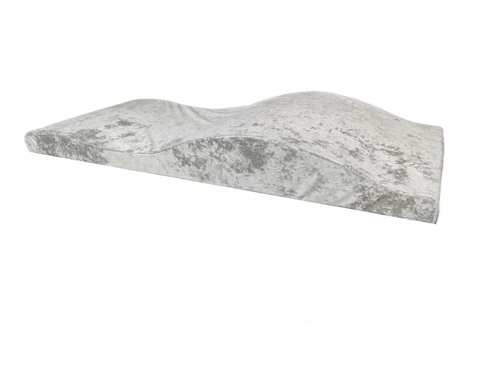 Topper for Massage Bed Massage Mattress And Cover Wave Memory Foam Bed Salon Spa Curved Beauty(Ice-Gray Mattress)