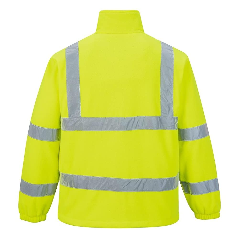 Portwest F300YERL Pile con Fodera in Rete ad Alta Visibilità, Giallo, L