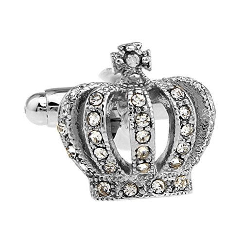 Vcufflinks Gemelli da Uomo a Forma di Corona