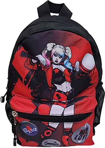 DC Comics - Mini Back Pack, Minimochila Unisex-Adultos, Negro,
