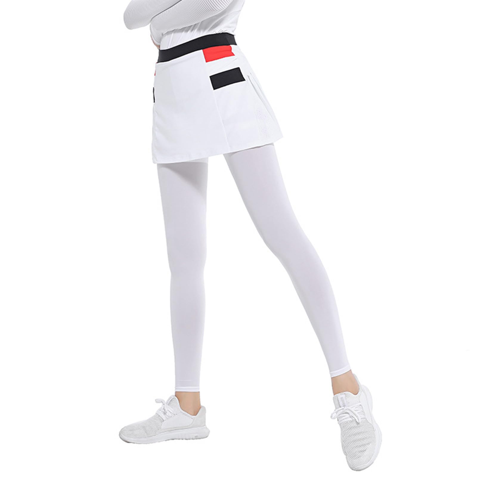Manchon en soie glacée pour femme - Protection solaire - Accessoires cyclisme extérieur