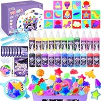Dreamon Space Explorer 53 PCS Water Gel Kit for Kids – DIY Squishy Maker Toy Set with 22 Colours Gel – Space Theme Creative Crafts Gift for Boys Girls Ages 3 4 5 6 7 8