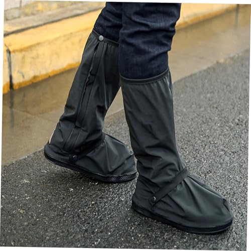 Cubiertas impermeables para botas Mipcase para hombre y mujer, protector de calzado reutilizable para actividades al aire libre miniatura 2