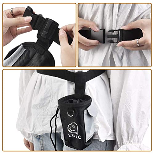 OFNMY Cintura in vita regolabile con borsa