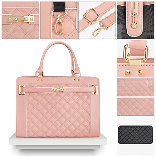Fashion Pet Carrier Dog Cat Carrier Purse Soft-Sided Leather Handbag Pet Tote Bag for Small Dogs Puppy and Cats TSA Airline Approved by Minsong - Image 5