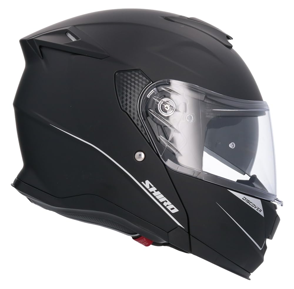 Shiro Helmet Casco Modular FF950 Discover Negro Mate (L 59/60)