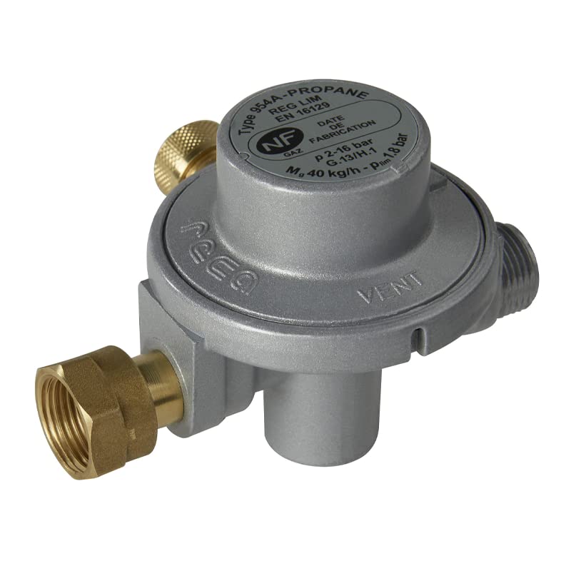 Favex - Détendeurs gaz propane - Limiteur de pression Propane NF - 40kg/h - 1.75bar - E=écrou 20x150/S=20x150 avec prise manomètre - Favex