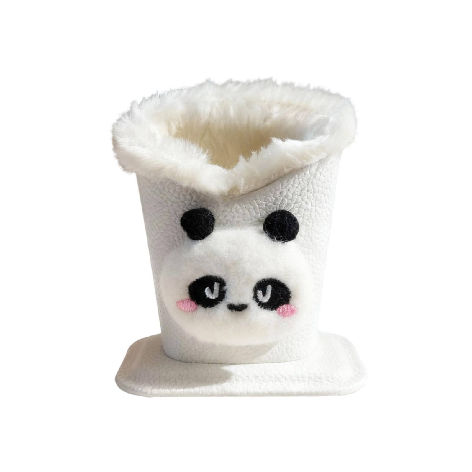 Xjdzineq Plush Materials Cartoon Design Glasses Holder for Desk Organization Eyeglasses Stand Desktop Decoration Pen and Glasses Holder