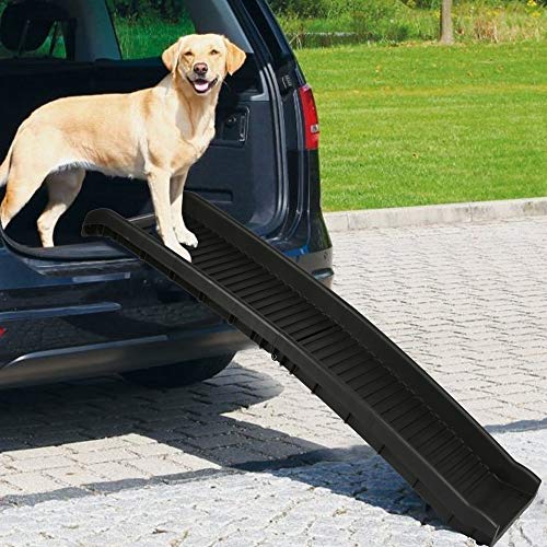 Lonabr 60 Inches Dog Ramp Portable Folding Pet Ramp Non-Slip Heavy Duty Car Ramp For Cars, Trucks, Suv, Doorstep Or Bed Supports Up To 165Lbs With Wide Steps (Basic Sets) #TOP6