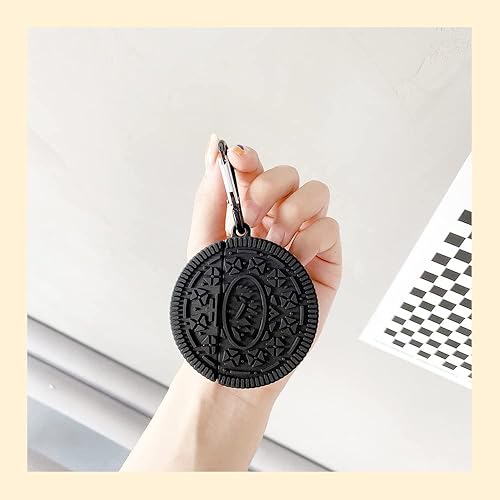 Miniatura 8 de Bonita funda compatible con AirPods 3rd con mosquetón y llavero, divertida funda de silicona suave 3D a prueba de golpes para Airpod 3rd