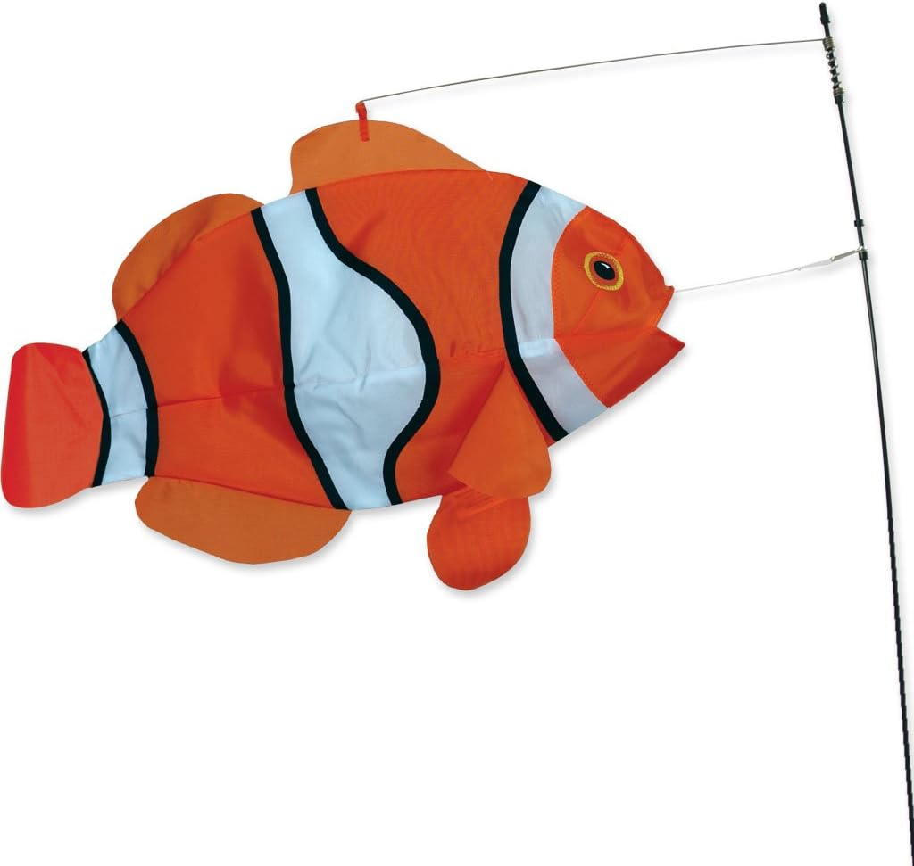 Premier Kites | Swimming Fish Lawn Decoration - Clown Fish