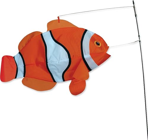 Premier Kites Decoración de césped de peces de natación - Peces payaso