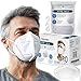 Produktbild Europrofil echte FFP2 Masken für Damen - CE zertifiziert 10x einzeln verpackt Brillenträger geeignet  >98 % Filterleistung mit Nasenpolster und Clip - ohne Anilin + Glasfaser aus der EU