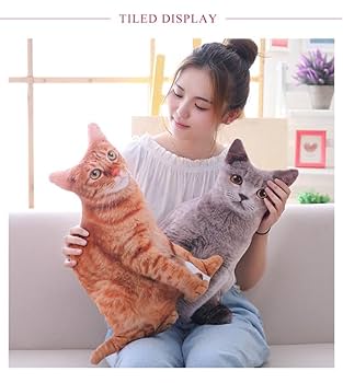 ねこ型クッション【抱き枕/ぬいぐるみ/猫/キャット/インテリア雑貨】 Amazon｜猫 クッション 猫 抱き枕 猫型 ねこ ぬいぐるみ 抱き枕