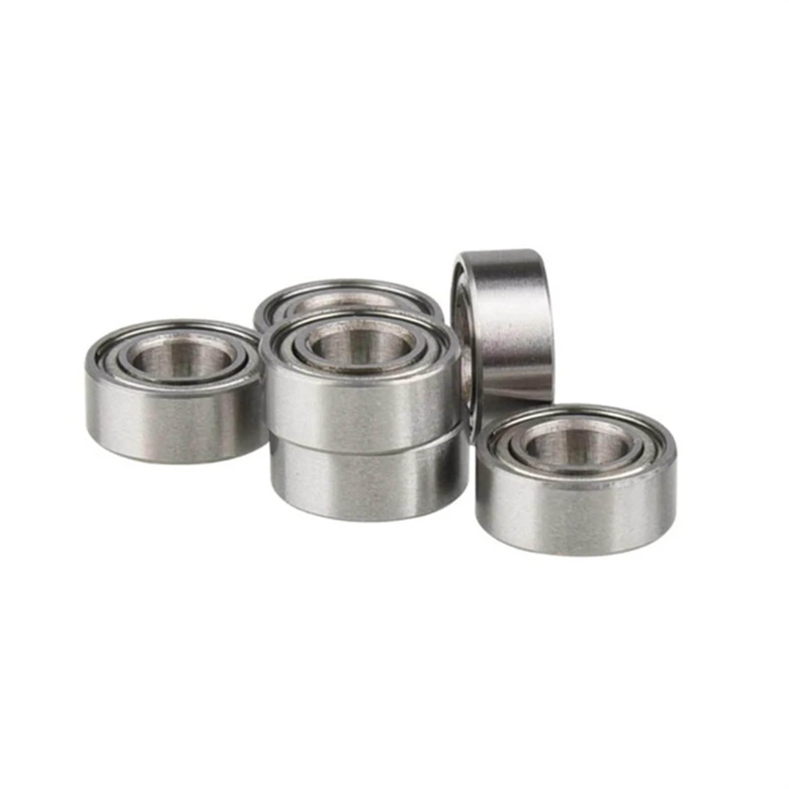 Cojinetes Maquetas RC Compatible con ZD para Carreras DBX-10 10421-S 9102 1/10 RC Piezas De Repuesto De Actualización De Coche 30 Uds Juego De Rodamientos De Bolas De Acero