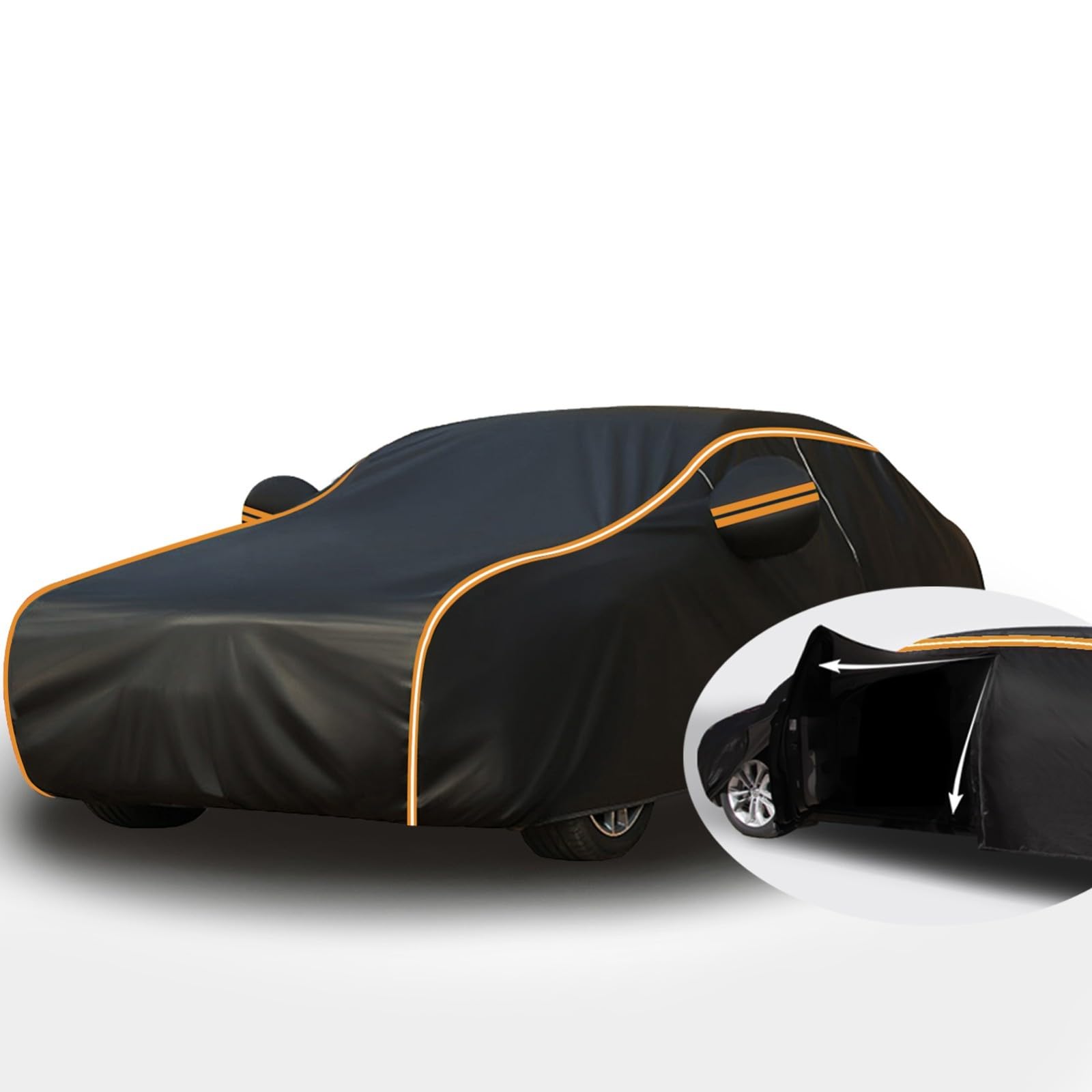 Hail Protection Car Cover For F𝘰rd Fiesta 3 1989-1997,Anti-hail Protection Cover, Anti-rain And Snow, Dustproof, UV Protection, Heat Insulation - View #8