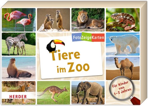 FotoZeigeKarten: Tiere im Zoo FotoZeigeKarten: Tiere im Zoo