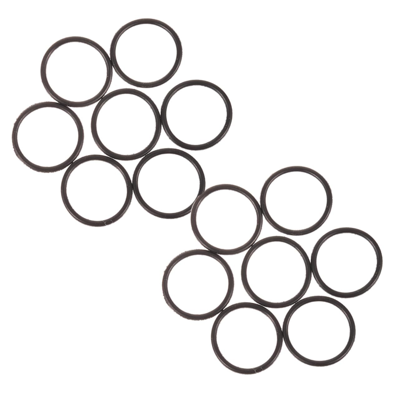 Hemoton Trumpet Finger Ring Precision Soundproofing 30pcs Horn Ring Repair Set for Trumpet Slide