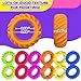 Fidget Toys Sensory Rings for Kids: Fidget Ring 18 Pack - Sensory Toys for Kids with Autism - Quiet Anxiety Fidgets Bulk for Classroom Prize - Stocking Stuffers