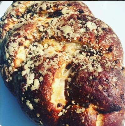 Chana’s Chippy Chocolate Pretzel Challah Bread Loaf, 16oz, 10 Units/1 Case