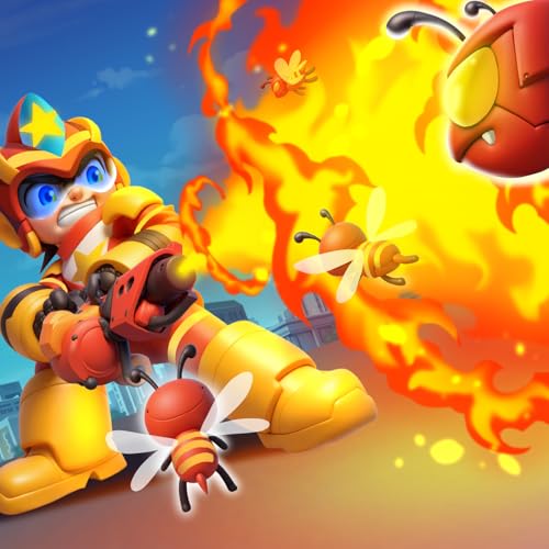 『The Attack of the Red Wasps P1丨The Marvelous Fire Chief』のカバーアート