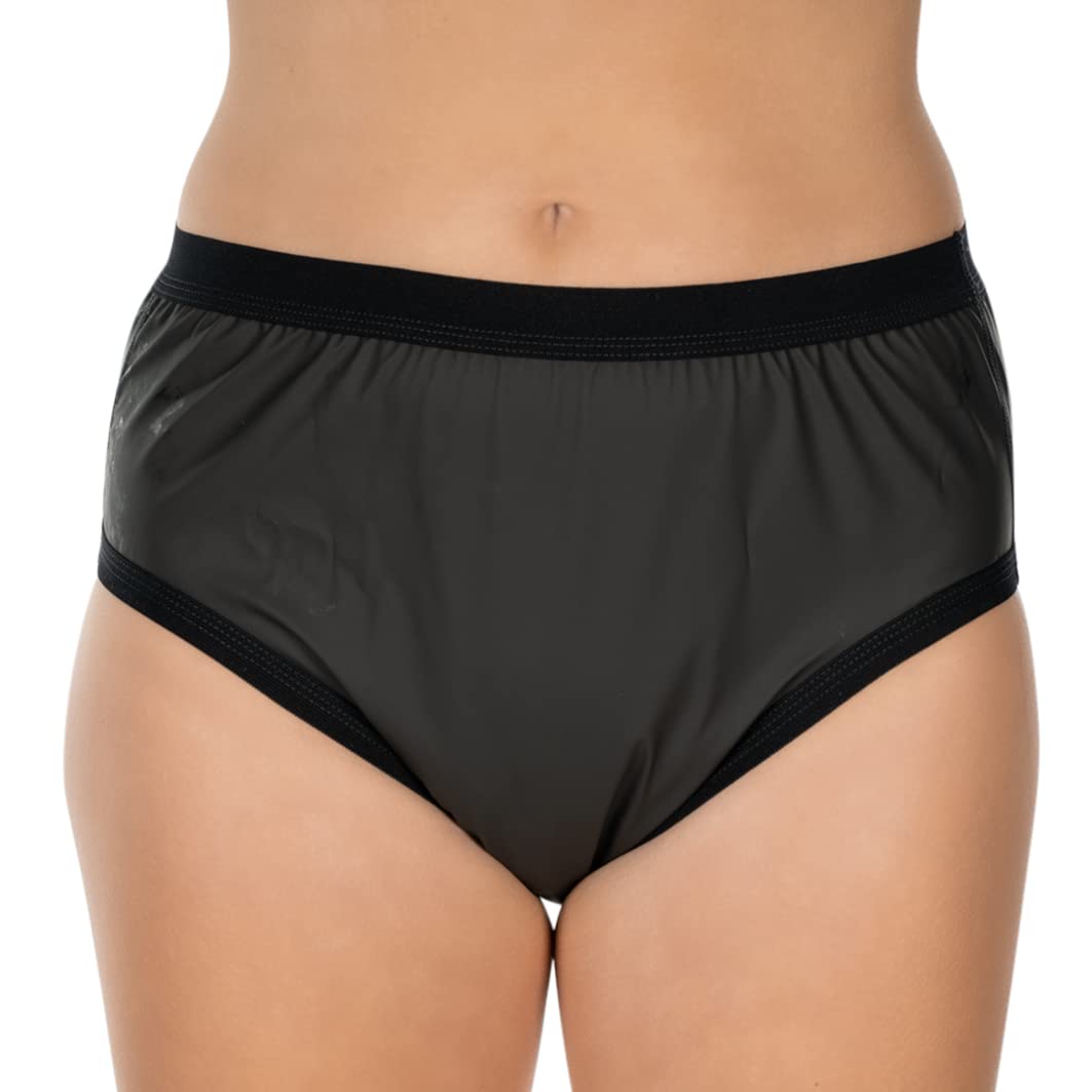 Suprima PU nietrzymanie moczu slipy forma wsuwana art. 1-286 (unisex) - antracyt - rozm. L