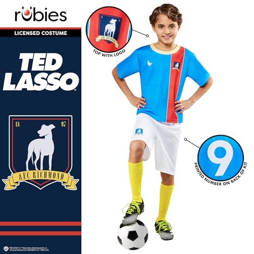Disfraz Ted Lasso AFC Richmond para Niños Medium miniatura 3