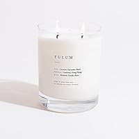 Vista 16 de Brooklyn Candle Studio Maui - Vela clásica de 2 mechas, vela perfumada de lujo, cera de soja vegana, vertida a mano en los Estados Unidos, tiempo