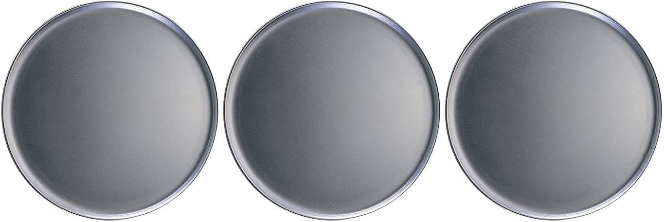 American Metalcraft HACTP16 Coupe Style Pan, Heavy Weight, 14 Gauge Thickness, 16" Dia., Aluminum: Industrial & Scientific