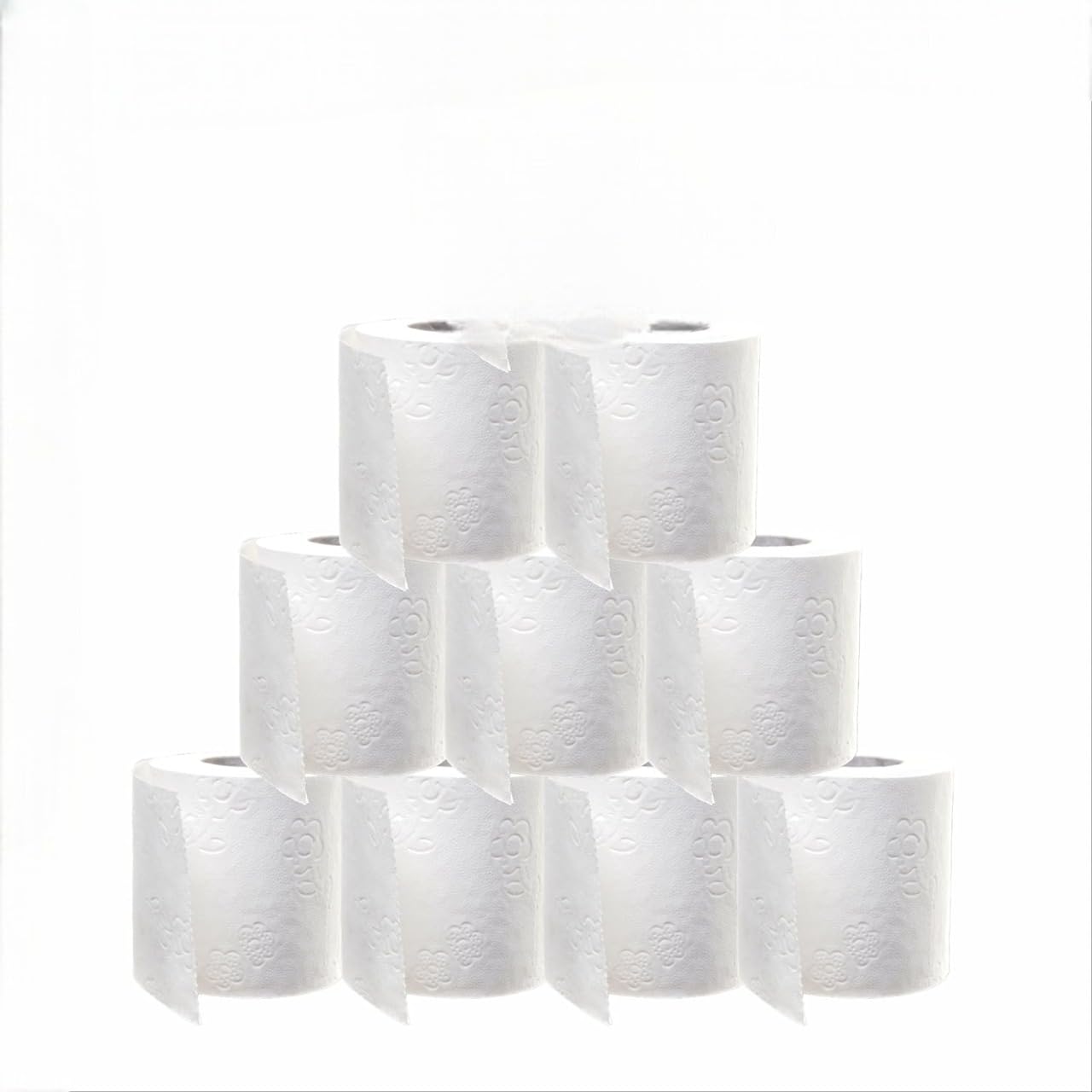 Clemmy 2 ply toilet paper packaging Tissue Paper Roll, 160 Pulls Per Roll Soft & Strong Essentials,Premium Toilet Paper Rolls, A Gentle Touch for Every Bathroom (pack of 9)