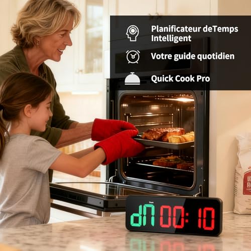 Chronomètre avec télécommande pour suivre vos intervalles de sport sans effort - 6