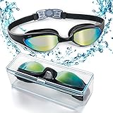 Gafas de natación con puente flexible de...